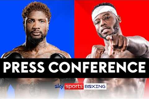 LIVE PRESS CONFERENCE!  Mikael Lawal vs Isaac Chamberlain