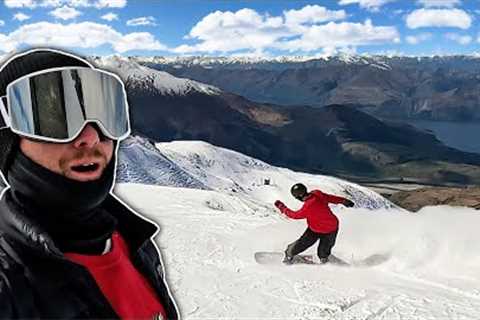 This Place has the Best Snowboard Views in New Zealand