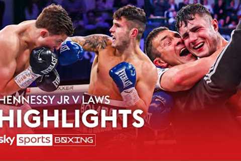 THRILLER! Joe Laws upsets Michael Hennessy Jr  Highlights