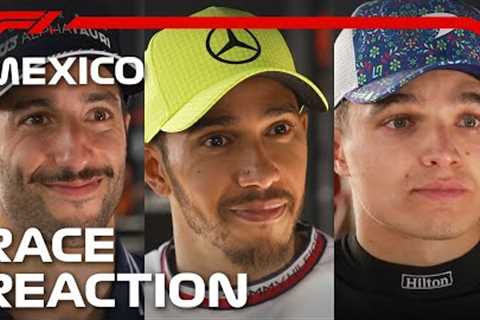 Drivers'' Reaction After the Race | 2023 Mexico City Grand Prix