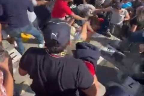 Huge Fight Erupts at Mexican Grand Prix as Man is Removed from Circuit