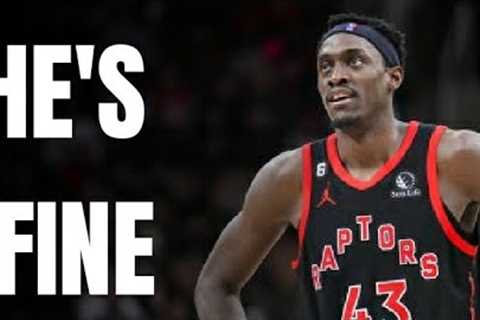 RAPTORS FAMILY: PASCAL SIAKAM 'LL ADAPT TO PLAYING OFF OF SCOTTIE BARNES..