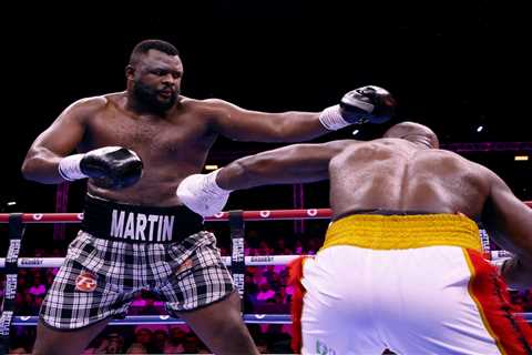 Martin Bakole left vomiting in changing room after swallowing a WASP during Carlos Takam win on..