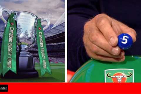 23/24 Carabao Cup Quarter Final draw live in full