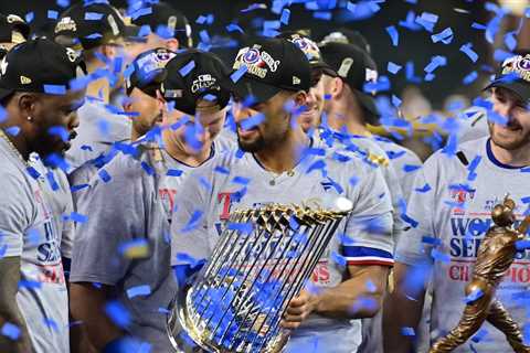 The Rangers Shut Out the Diamondbacks in Game 5 To Win Their First World Series