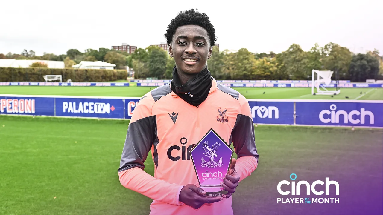 Ghana youngster Jesurun Rak-Sakyi named Crystal Palace Player of the Month for October