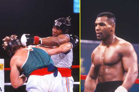 Mike Tyson’s first ever boxing loss came at the hands of a fully-grown man when he was just a..