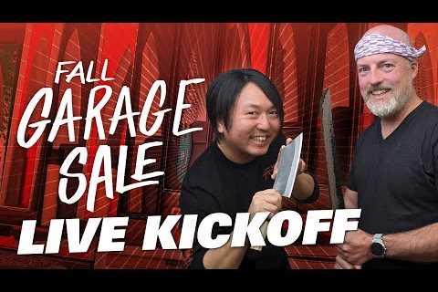 Fall Garage Sale MARATHON Livestream + Q&A