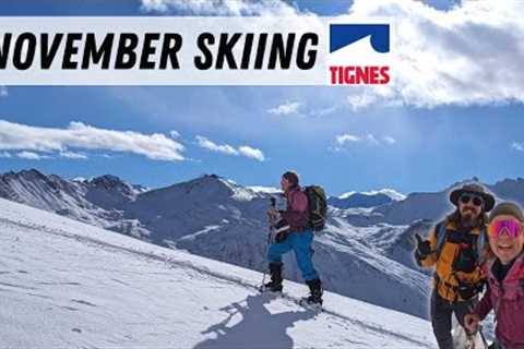 Winter 2023/24 is HERE! - My First Skiing Turns, Tignes, France