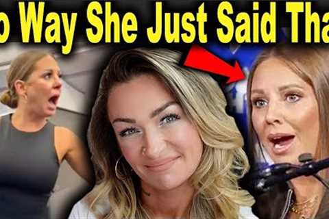 Viral Woman From Airplane Tells What She Saw That Was NOT REAL Tiffany Gomas Told All on Barstools