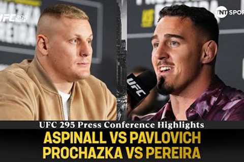 UFC 295: Prochazka vs. Pereira 🏆 Pavlovich vs. Aspinall  Pre-Fight Press Conference Highlights 🗽