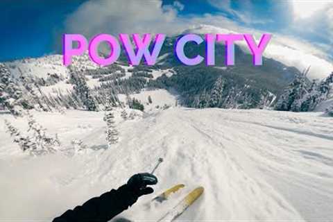 POW CITY // My favorite POV clips from Crystal Mountain 2023 Winter