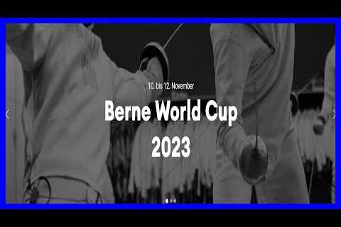 Berne 2023 World Cup - Team Piste Blue