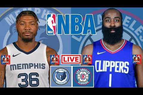 Memphis Grizzlies vs LA Clippers NBA Live Scoreboard 2023