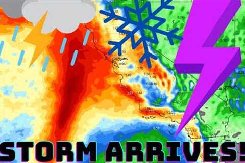 California Weather: Storm Arrives!