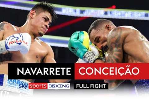 FULL FIGHT! Emanuel Navarrete vs Robson Conceição  THRILLER