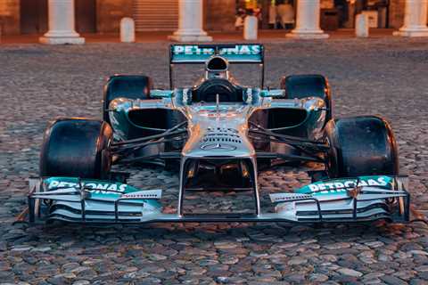 Lewis Hamilton's Old Mercedes Becomes Most Expensive Modern-Day F1 Car