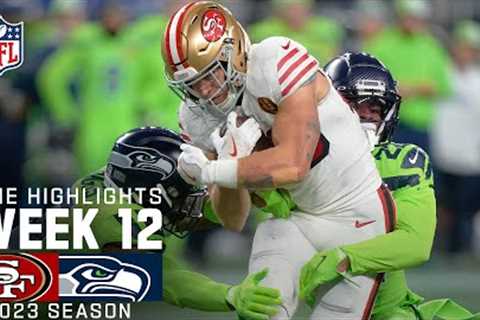 San Francisco 49ers vs. Seattle Seahawks | 2023 Week 12 Game Highlights