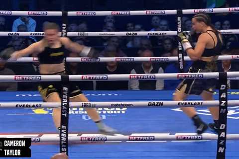 Boxing Fans Shocked as Chantelle Cameron Denied Knockdown in Defeat to Katie Taylor