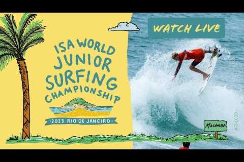 WATCH LIVE! - Competition Day 3 - 2023 ISA World Junior Surfing Championship