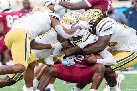 Yellow Jackets Put the Bulldogs in Rain Delay