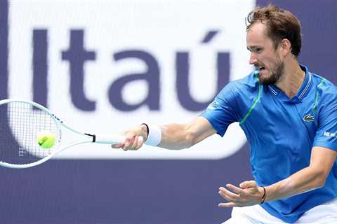 Medvedev Ends Eubanks' Miami Run