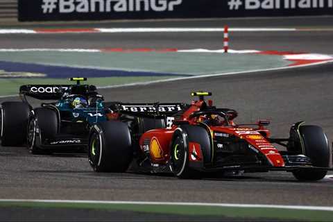 Sainz 'very concerned' by Aston Martin threat