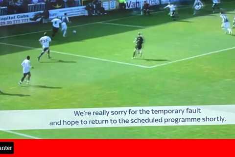 Viewers fume as Sky Sports coverage of Championship match cuts out amid ‘temporary fault’