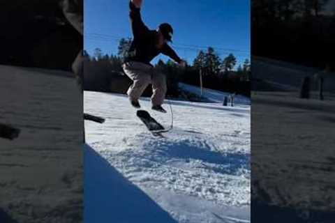 Early Season Snow Summit Laps W/ Cook and Jordan 🔥| #snowskate #snowboard #snowboarding