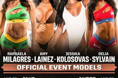 Meet the Stunning Ring Girls for Jake Paul vs Andre August