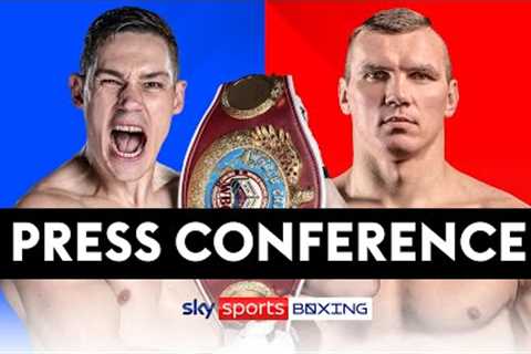 LIVE PRESS CONFERENCE!  Chris Billam-Smith v Mateusz Masternak  Bournemouth Fight Night