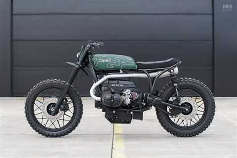 The Pathfinder: This BMW boxer scrambler is Crooked’s 50th custom