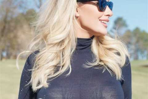 Paige Spiranac stuns fans with see-through turtleneck, creating a new category of golf chic