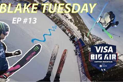 Hitting MASSIVE big air jump in Colorado! Tblake Tuesday ep#13