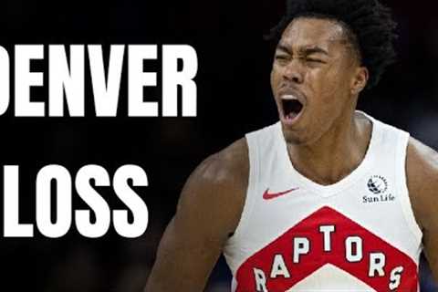 RAPTORS FAMILY: ANOTHER HOME LOSS! DENVER GAINED CONTROL, NEVER LET GO..