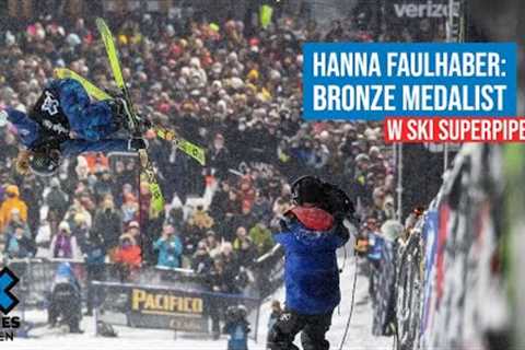 Hannah Faulhaber: Bronze Medalist - Women's Ski Superpipe | X Games Aspen 2022