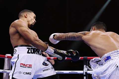 Aussie Boxer Jai Opetaia Delivers Brutal One-Punch Knockout to Brit Ellis Zorro