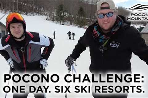 Skiing All Six Pocono Ski Resorts in One Day