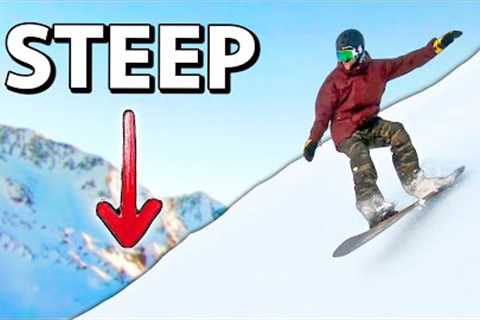 Do This To Snowboard The Steepest Runs Like An Expert