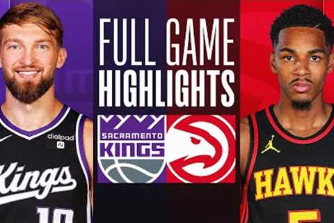 KINGS at HAWKS | FULL GAME HIGHLIGHTS | December 29, 2023