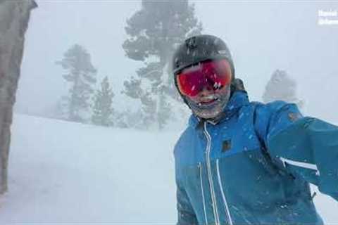 Big Bear has got SNOW! It''s finally here! Snowboarding @ Bear Mtn on the first pow day of the..