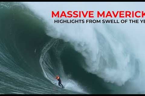 MASSIVE MAVERICKS HIGHLIGHTS: Biggest Swell of the Year 12.28.2023 - Mavericks Awards