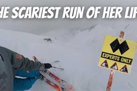 My 60-Year-Old Mom vs Blackcomb''s Steepest Run