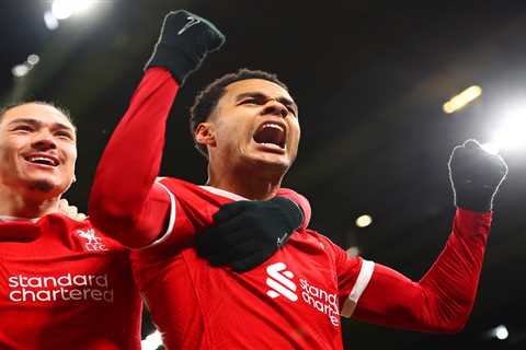 Liverpool 2 Fulham 1: Jones and Gakpo give Reds narrow Carabao Cup semi-final lead after scare..