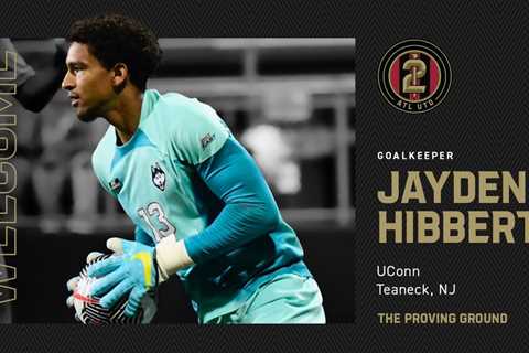 SuperDraft pick Jayden Hibbert joins Atlanta United 2