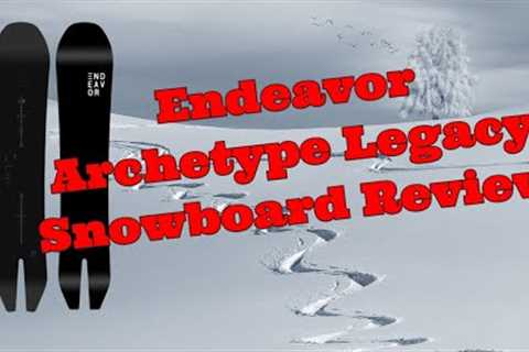 The 2024 Endeavor Archetype Legacy Snowboard Review