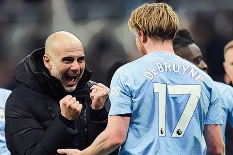 Guardiola ‘upset’ with De Bruyne following Man City heroics