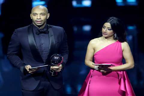 Arsenal Legend Thierry Henry Playfully Mocks Tottenham at Fifa The Best Awards