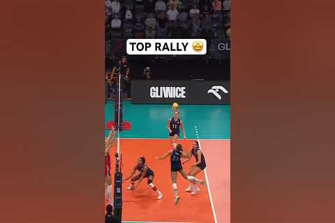 THEY. JUST. CONTINUE. TO. SAVE. THE. BALL!  #volleyballworld