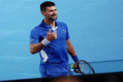 Novak Djokovic Calls Out 'Jerk' in Crowd During Australian Open Match